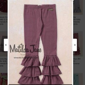 Matilda Jane Caroline Benny Leggings Girls Size 8